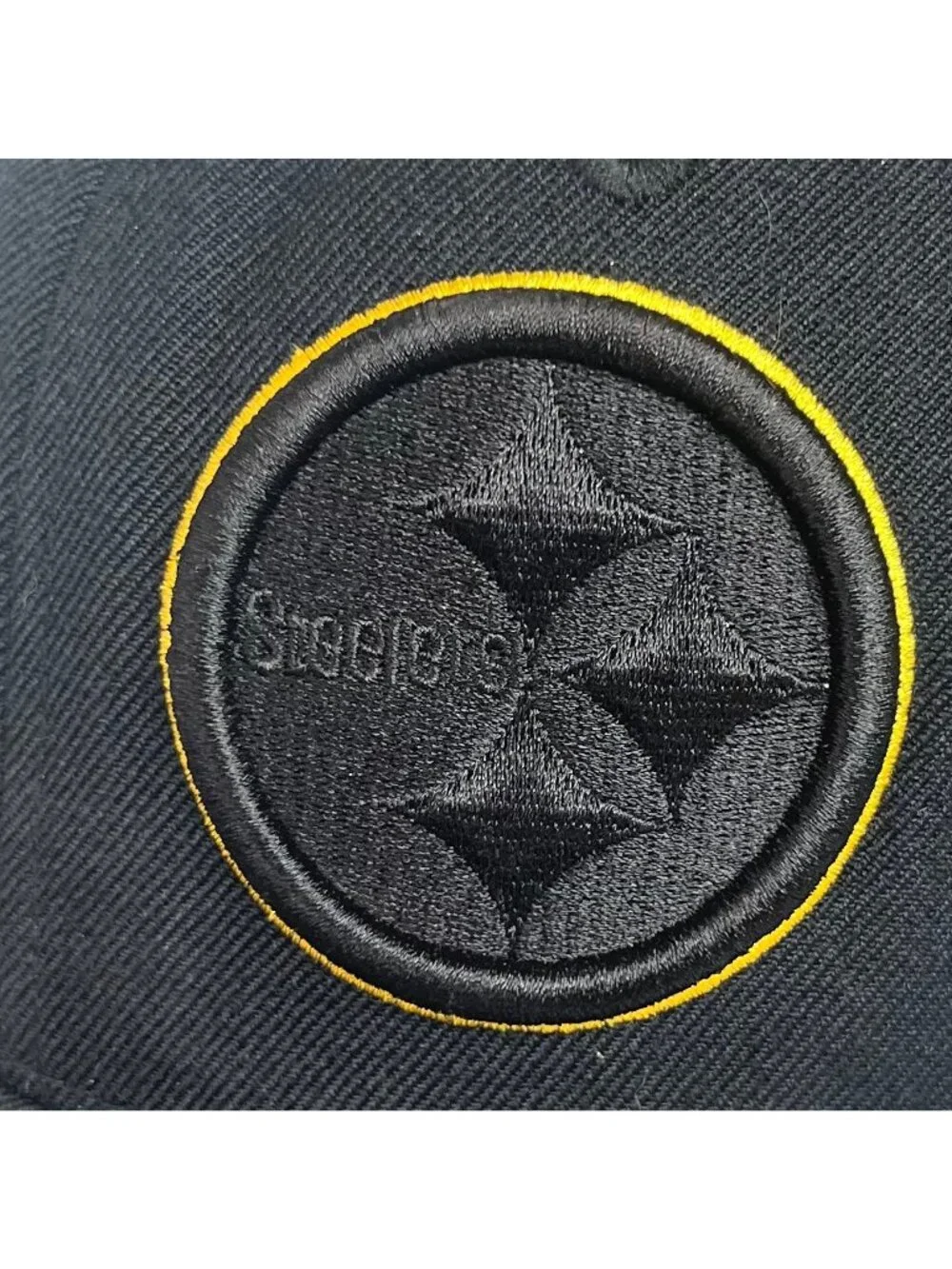 Pittsburgh Steelers NFL Reebok Wool Cap Black Yellow Authentic Team Logo